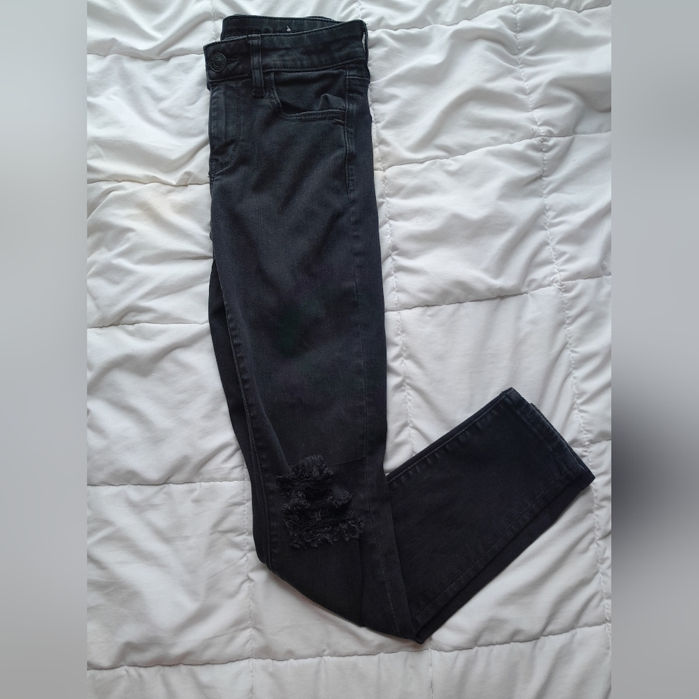 Black American Eagle jeggings